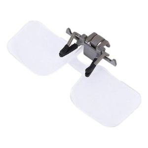 클립확대경 돋보기 안경 렌즈 보석 감정 시계 수리