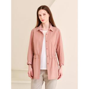 [마담엘레강스] 페플럼 체크배색 시어서커 자켓 K251JK02