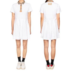 버버리 빈티지 체크 카라 폴로 PK 원피스 8053562