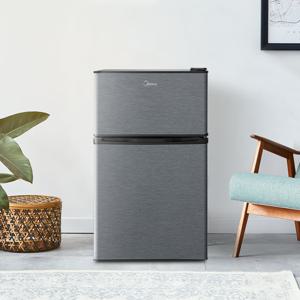 미디어 냉장고 MR-87LS1 UE 소형 미니 원룸 사무실 2도어