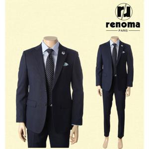 [레노마캐주얼]SS 레노마 봄여름 고급스러운 히든 네이비체크 정장세트 RPIMSJ010BDG