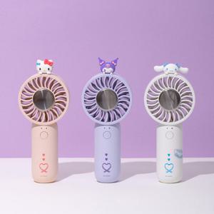 산리오 헬로키티 쿠로미 시나모롤 쿨링 미니 핸디 선풍기 2025