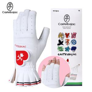 까스텔바작 아뜨랑스 극세사 여성 골프장갑 양손 1세트 BWEM-GL501