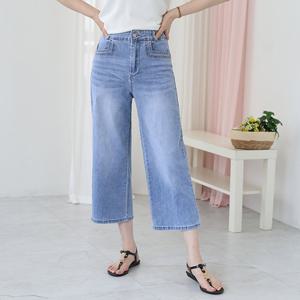 [웬디즈갤러리]아이스 스티치 포켓 데님 팬츠/데일리 여름 청바지 RPT131