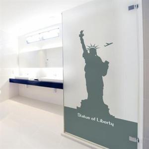 아트박스/낭만창고 ncdr153-세계 속으로C-자유여신상-샤워부스