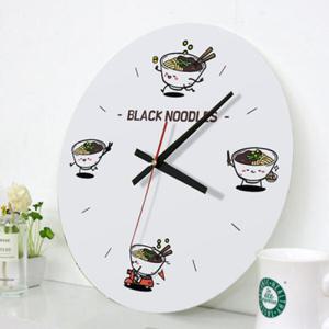아트박스/꾸밈 is476-짜장면과짬뽕_인테리어벽시계