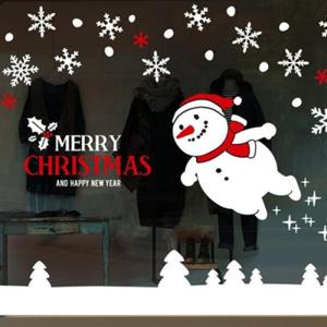 아트박스/낭만창고 cmi208-눈사람의 여행-크리스마스스티커