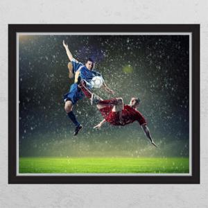 아트박스/꾸밈 cp141-월드축구_02_창문그림액자_뮤럴시트지