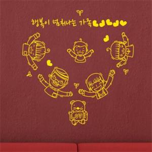 아트박스/꾸밈 ip222-행복이 넘치는 가족