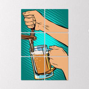 아트박스/꾸밈 tb091-멀티액자_시원한생맥주