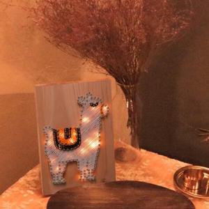 아트박스/72페이지 LED 라마 스트링아트 만들기 패키지 DIY