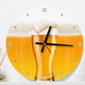 아트박스/꾸밈 tm598-시원한생맥주한잔_인테리어벽시계