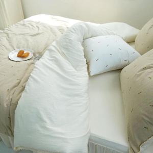 아트박스/앤코튼 북유럽 쁘띠 튤립 토숀레이스 이불베개세트 Q