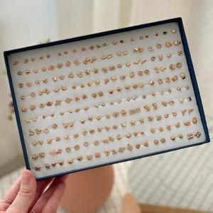 아트박스/이룸 200개 귀걸이 ver.5 (미니골드)