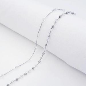 아트박스/앤쥬얼리 써지컬 비즈체인 글라스 비즈볼 써지컬체인1M