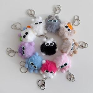 아트박스/라이니 귀여운 인형 털 키링 ac-9511c
