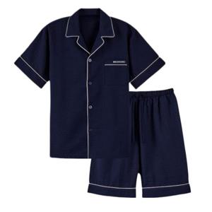 [보디가드](여름잠옷)시원한 몸에붙지않는 시아서커소재 남성잠옷 BGMNB302