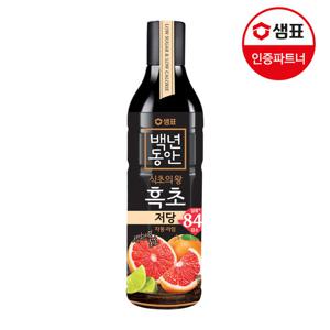 샘표 백년동안 흑초 저당 자몽라임 900ml