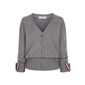 예시카 프렌치 테이핑 V넥 가디건 YI3KC363