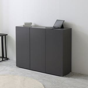 [착불배송 상세확인] C1331 높은 슬림 거실 수납장 1200 2colors