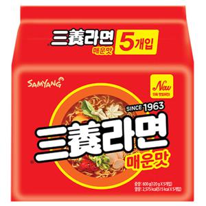 삼양 삼양라면매운맛120g 20개입
