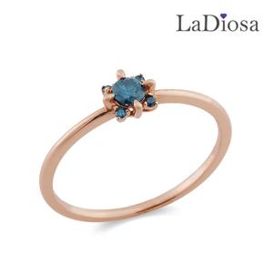 라디오사 14K 청다이아 여성반지 G14D-6922RM