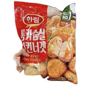 하림 통가슴살치킨너겟 500g x 1개 49458