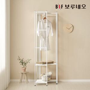 보루네오 아이든 시스템 행거 철제 드레스룸 635 코너장