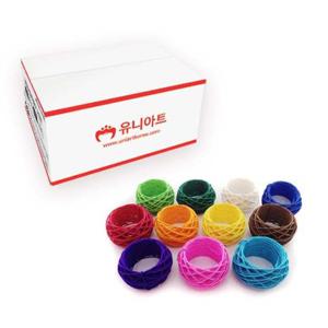 유치원 칼라지끈 40개 1박스 - 51802 유니아트