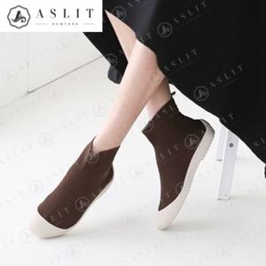 [애슬릿] 여성 심플 메쉬 발 편한 스판 삭스 부츠