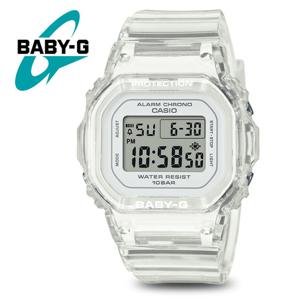 지샥 베이비지 투명 사각 BGD-565US-7 학생 여성 방수 전자시계