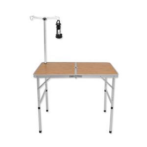 캠핑테이블 90 랜턴걸이형 오크