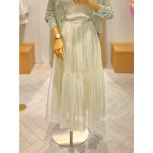 [레코브] 시스루티어드스커트 LC31E8SK539X