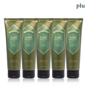 [플루]플루 버블 바디스크럽 허브그린티 200g x 5