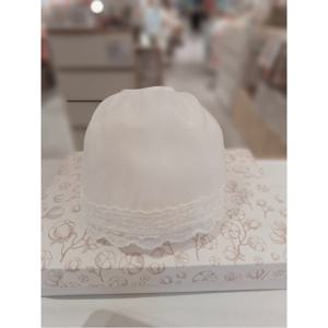 오가닉맘 (출산돌선물)화이트벨라보넷(유아용모자) (MKF8HA0477)