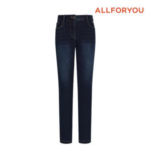[올포유] 여성 뒷이밴드 세미스키니 데님 팬츠 ALPJM8131-913