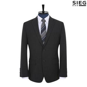 [지이크][단독특가] 25FW 프리미엄 울스판 솔리드 그레이 정장세트 PFJP2005GYDN