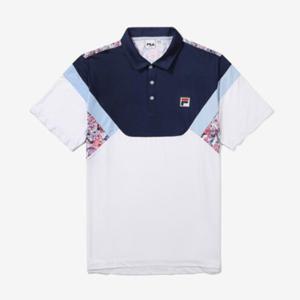 휠라 남성 글로벌 패턴 카라티 FS2TSF2393M_WHI