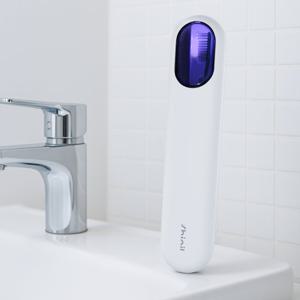 신일 UVC 충전식 무선 칫솔살균기 STD-W400UV 화이트 상태확인투명창 강력살균 국내생산