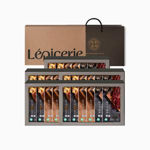 [미소향] 국내산 소고기/치즈/견과육포 혼합 선물세트(80gx6) x5세트