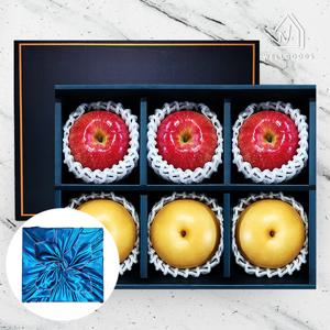 [웰굿]프리미엄 사과 배 혼합 선물세트 1호 2.9kg내외(사과3배3)