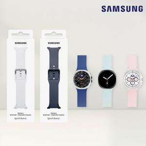 삼성 정품 갤럭시워치8 시리즈 스포츠 스트랩 밴드 시계줄 와이드 M/L 워치8 클래식 ET-SNL33 N