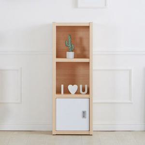 [착불배송] G3112 3칸 도어 틈새책장 420 4colors 책장 미니책장 낮은책장 3칸책장 3단책장 틈새장 다용도책장 수납장 다용도수납장