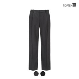 [탑텐][탑텐] 남성 더 웜 와이드 하프밴딩 슬랙스_MSC4PP1503