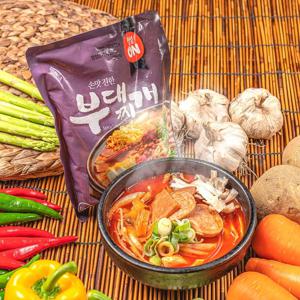 정성온 손맛 진한 부대찌개 간편 즉석국 국밥 해장국 600g