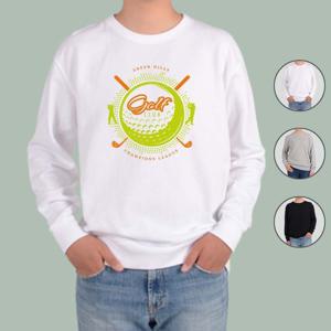 맨투맨 전색상 골프 취미 라이프스타일 HOBBY2 프린트티셔츠