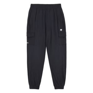 데상트 여성 카고 조거 레깅스팬츠 SP322TKP72BLK