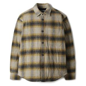 시리즈 역시즌 [series] 체크 퀼팅 아우터 셔츠 SASFW24851YEX