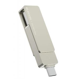 ELECOM SSD 250GB USB3.2 (Gen1) iPhone Type-CType-A exFAT ESD-EPA0250GSV 외장 대응 양 대응