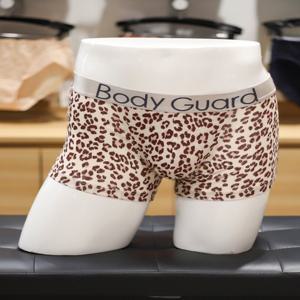 [보디가드] YD01크림 호피 남자드로즈 사각팬티 BGMDA101